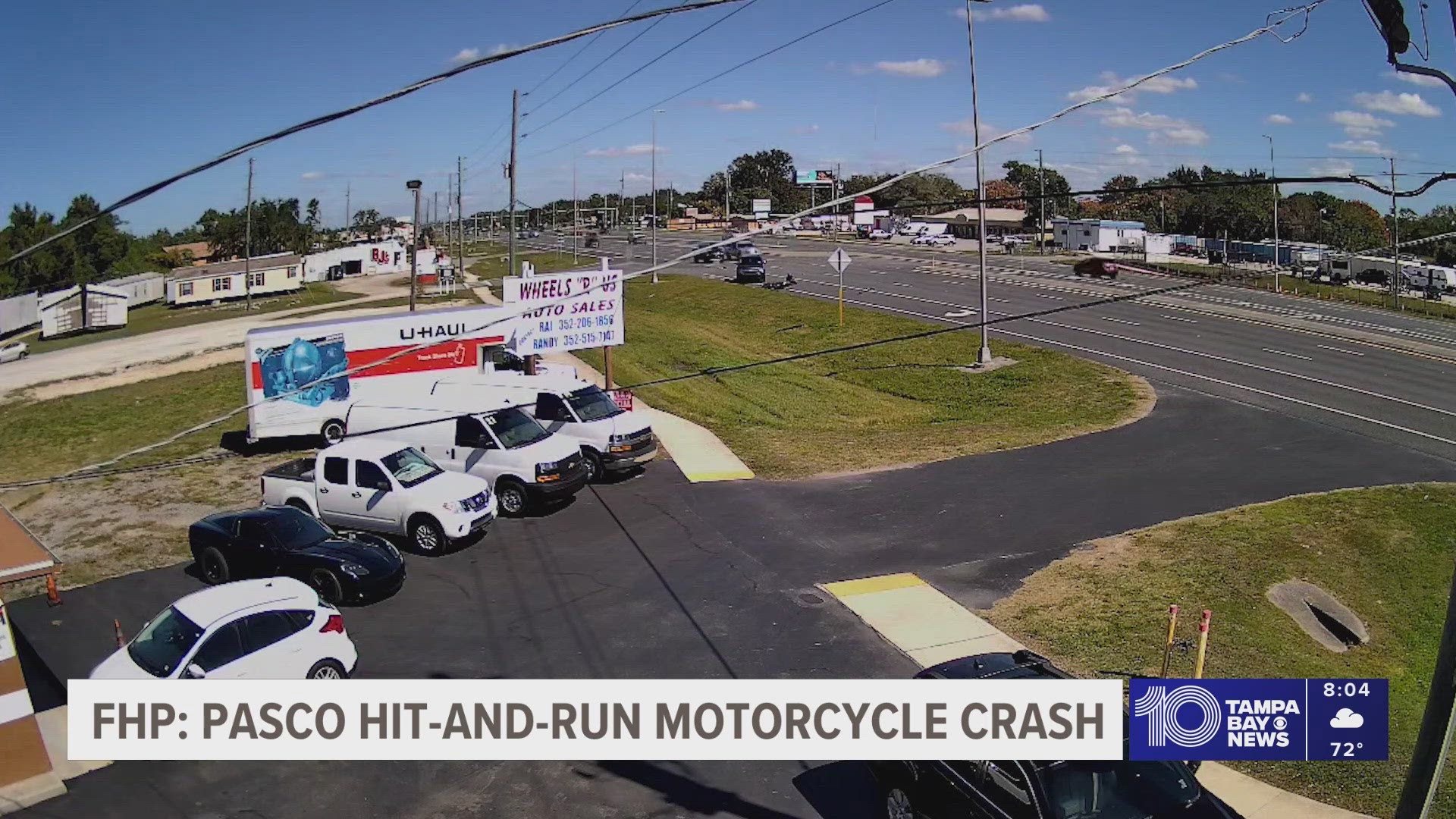 FHP searching for suspect in Pasco County hit-and-run crash involving ...