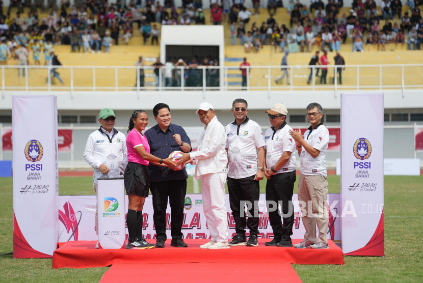 Erick Thohir dan KDM Luncurkan Liga 4 Piala Gubernur Jawa Barat 2025 di Garut: Menggali Bakat Lokal