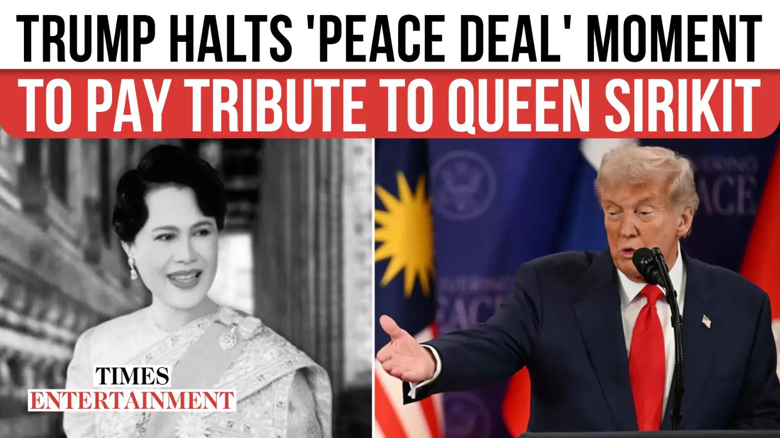 Trump Pays Tribute To Late Queen Mother Of Thailand As He Witnesses ...