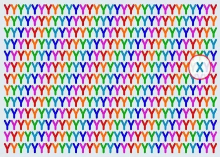 Optical Illusion: Only those with high IQ can find the odd letter among ...