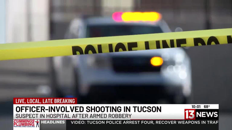 Update: Video from officer-involved shooting in Tucson released