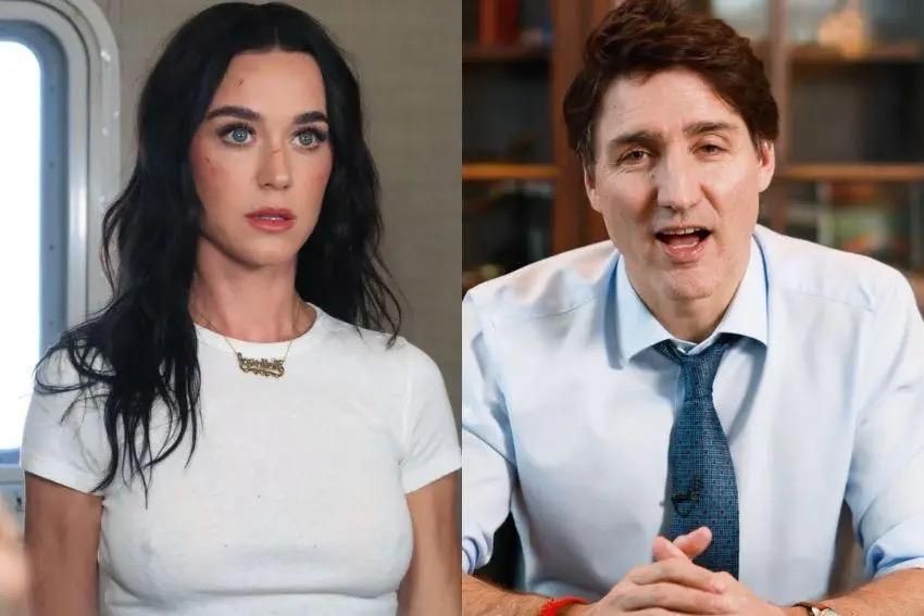 Katy Perry dan Justin Trudeau Rayakan Ulang Tahun di Paris