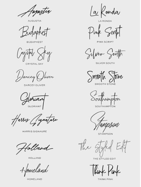 Contoh Tanda Tangan Sederhana dan Menarik