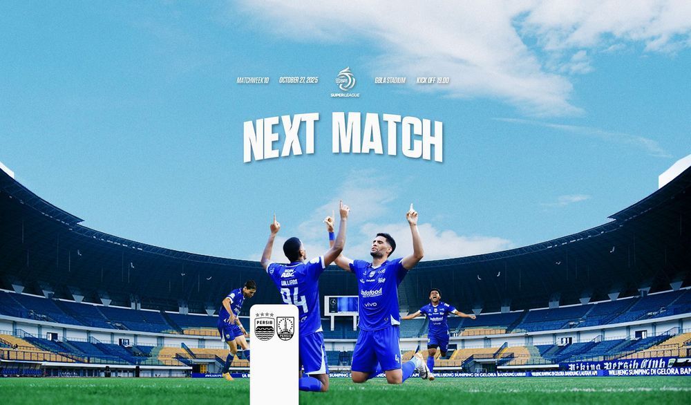 Jadwal Persib vs Persis Solo: Laga Penting Pekan ke-10 Super League 2025/2026 di GBLA Malam Ini!