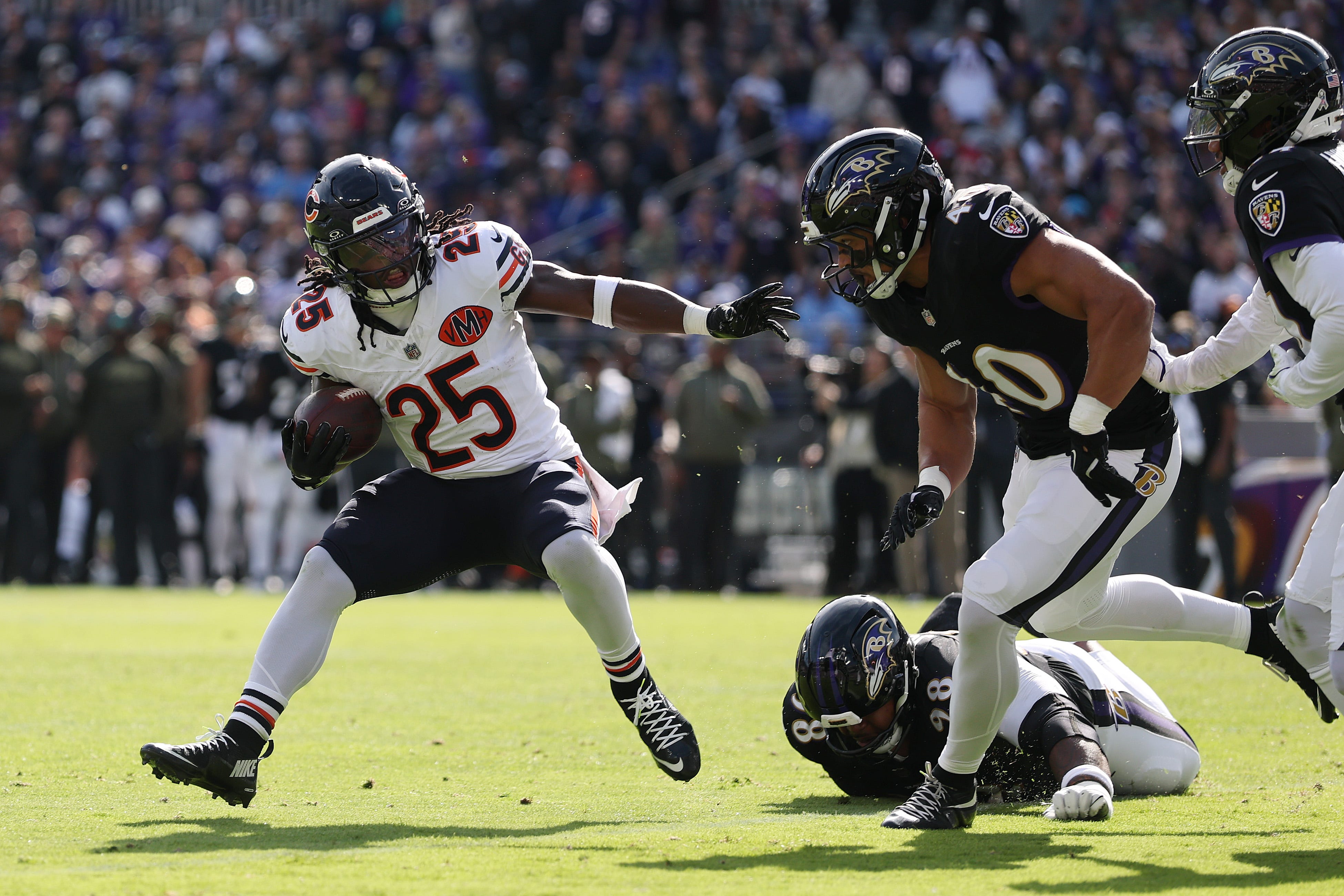 Where the Bears rank statistically heading into Week 9