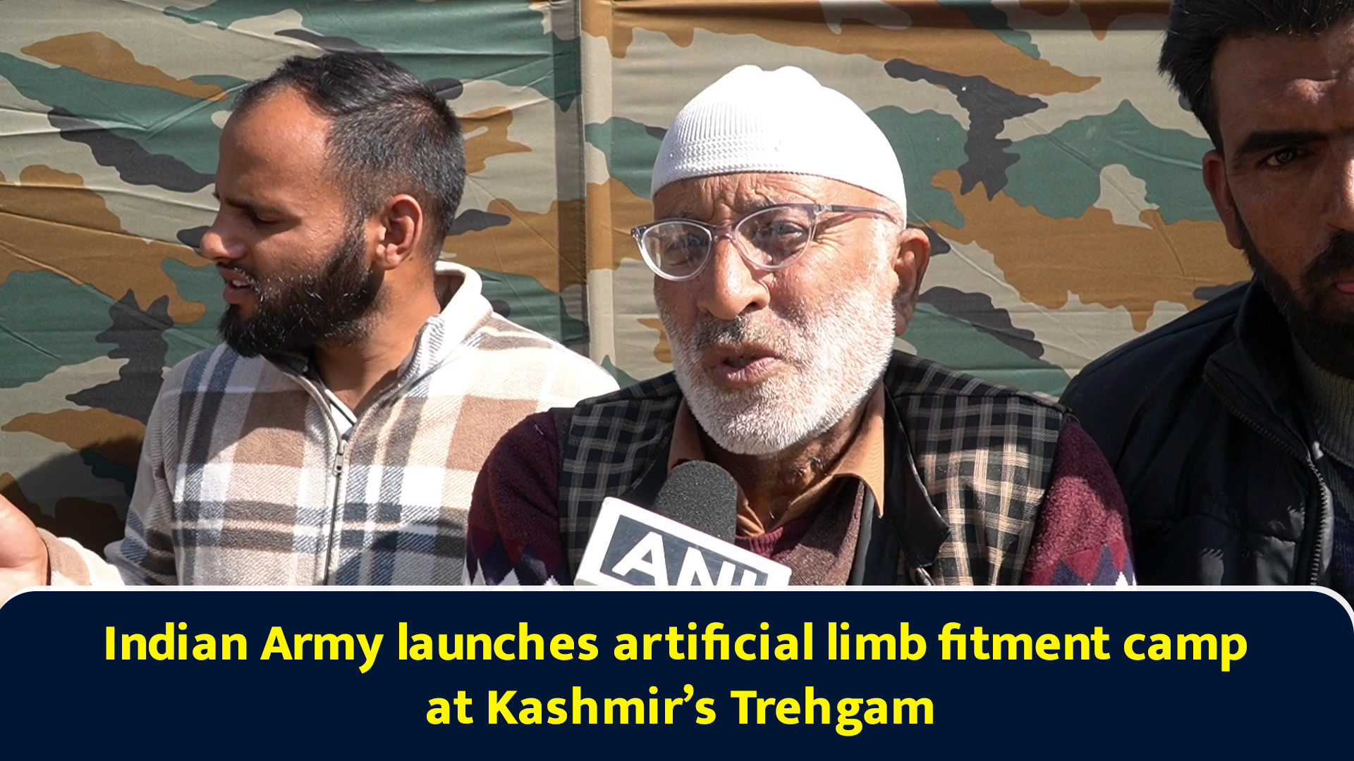 Indian Army launches artificial limb fitment camp at Kashmir’s Trehgam
