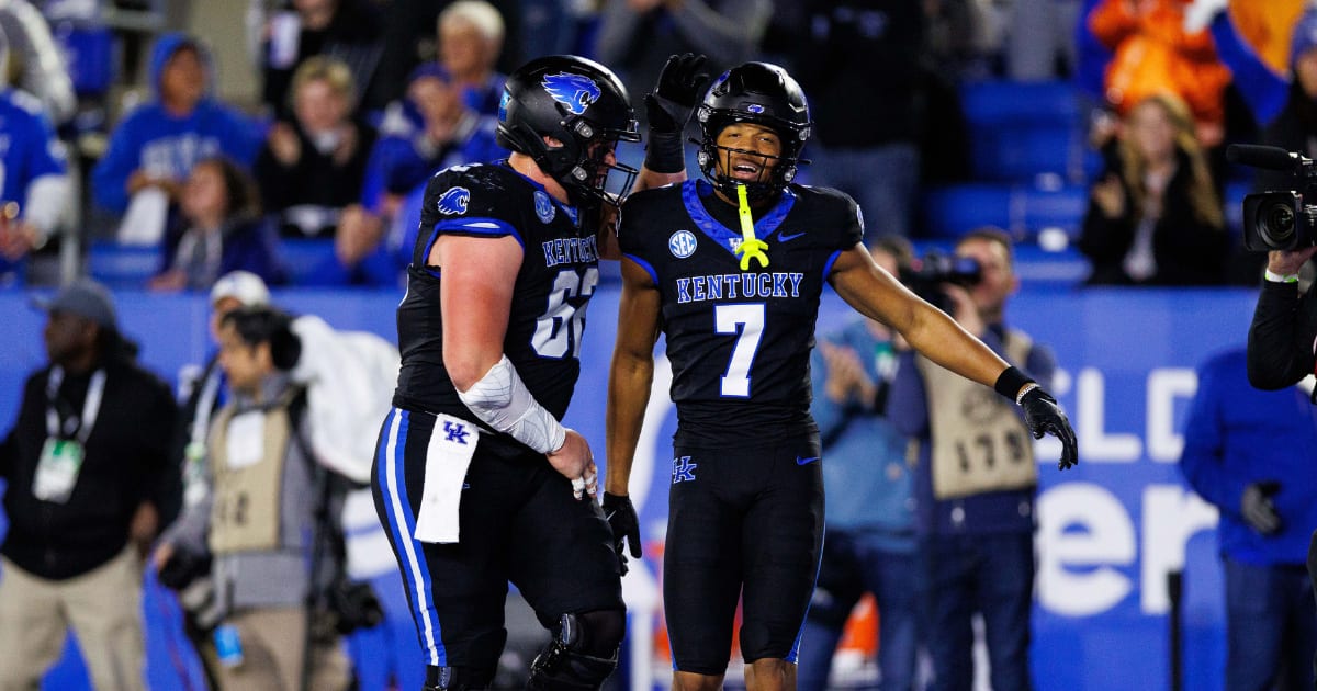 Now healthy, true freshman WR DJ Miller is making plays for Kentucky’s ...