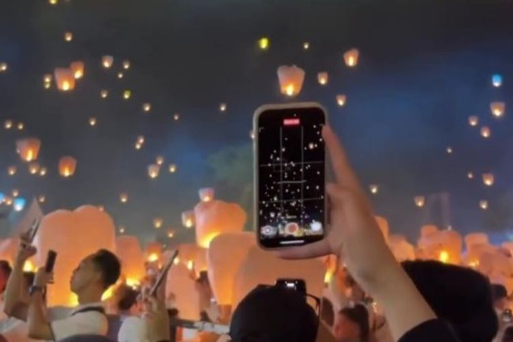 Video Viral Festival Lampion Yogyakarta, Banyak Lampion Jatuh dan Tersangkut Pohon