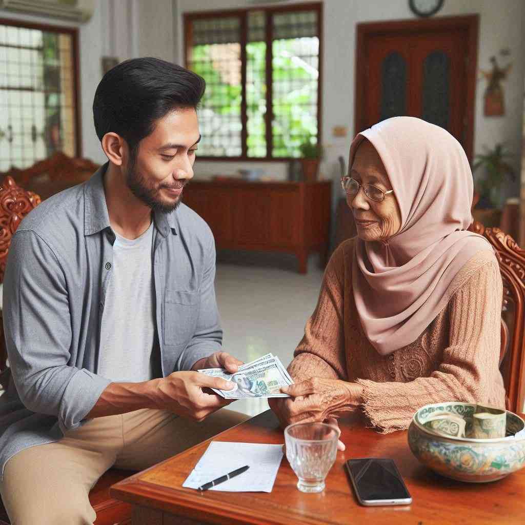 Cara Memberi Uang ke Orangtua dengan Bijak Sesuai Kemampuan