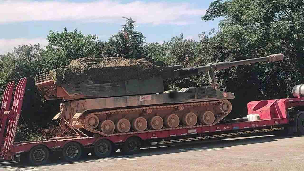 New Chinese PLZ-051B artillery spotted, showcasing advancements in ...