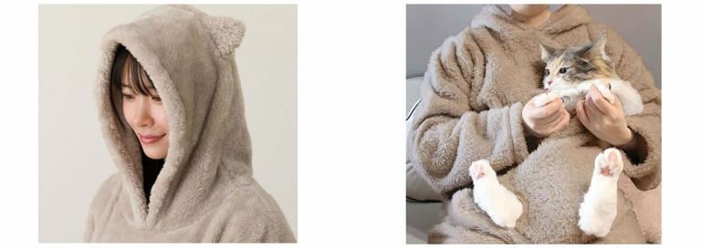 着る毛布 ニャンポケ 猫が入れる 猫ちゃんと一緒にぬくぬく……昨年に即完売したニトリ「ニャンポケ