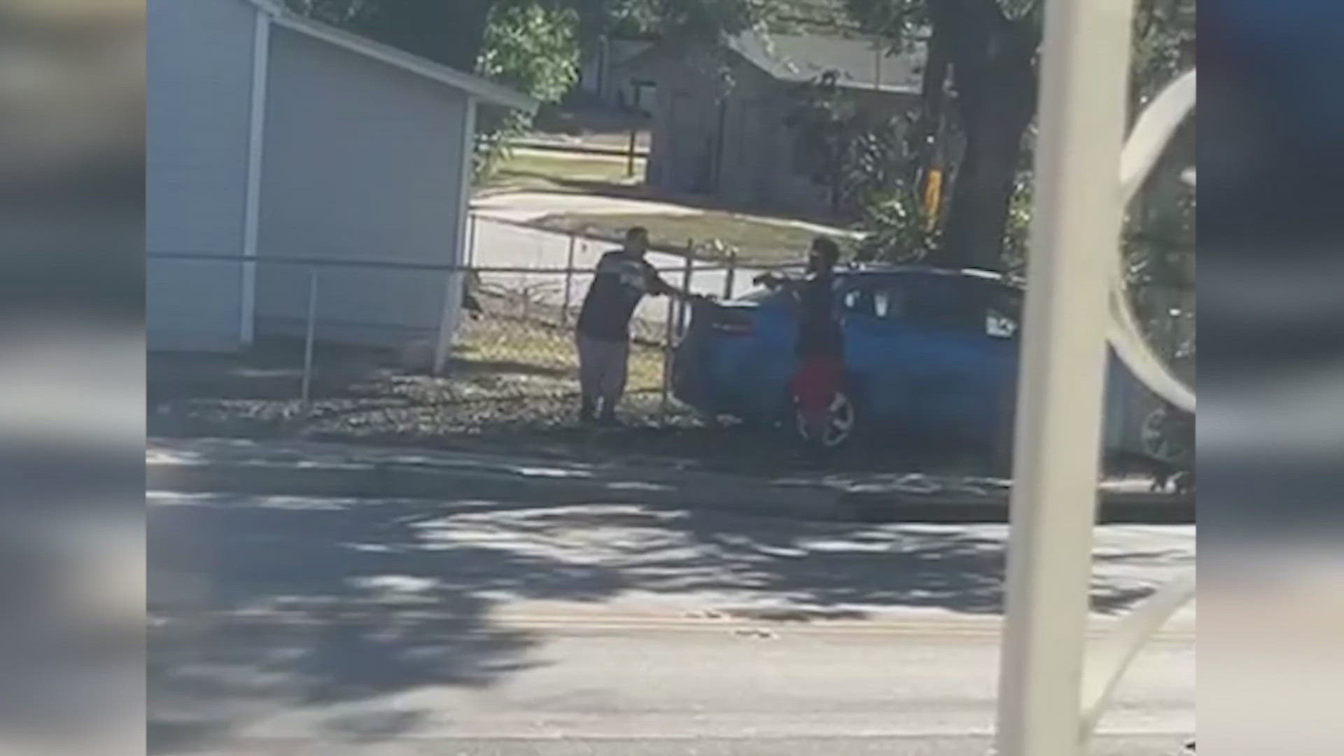 2 men arrested after road-rage incident leads to man being held at ...