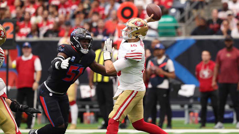3 Instant Takeaways From the 49ers' 26-15 Loss to the Texans