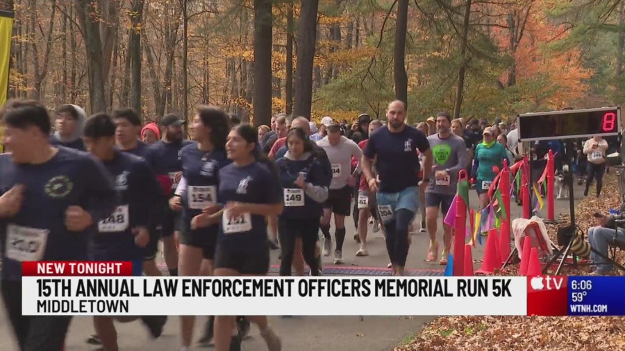 Runners take part in 15th annual Connecticut Law Enforcement Run in ...