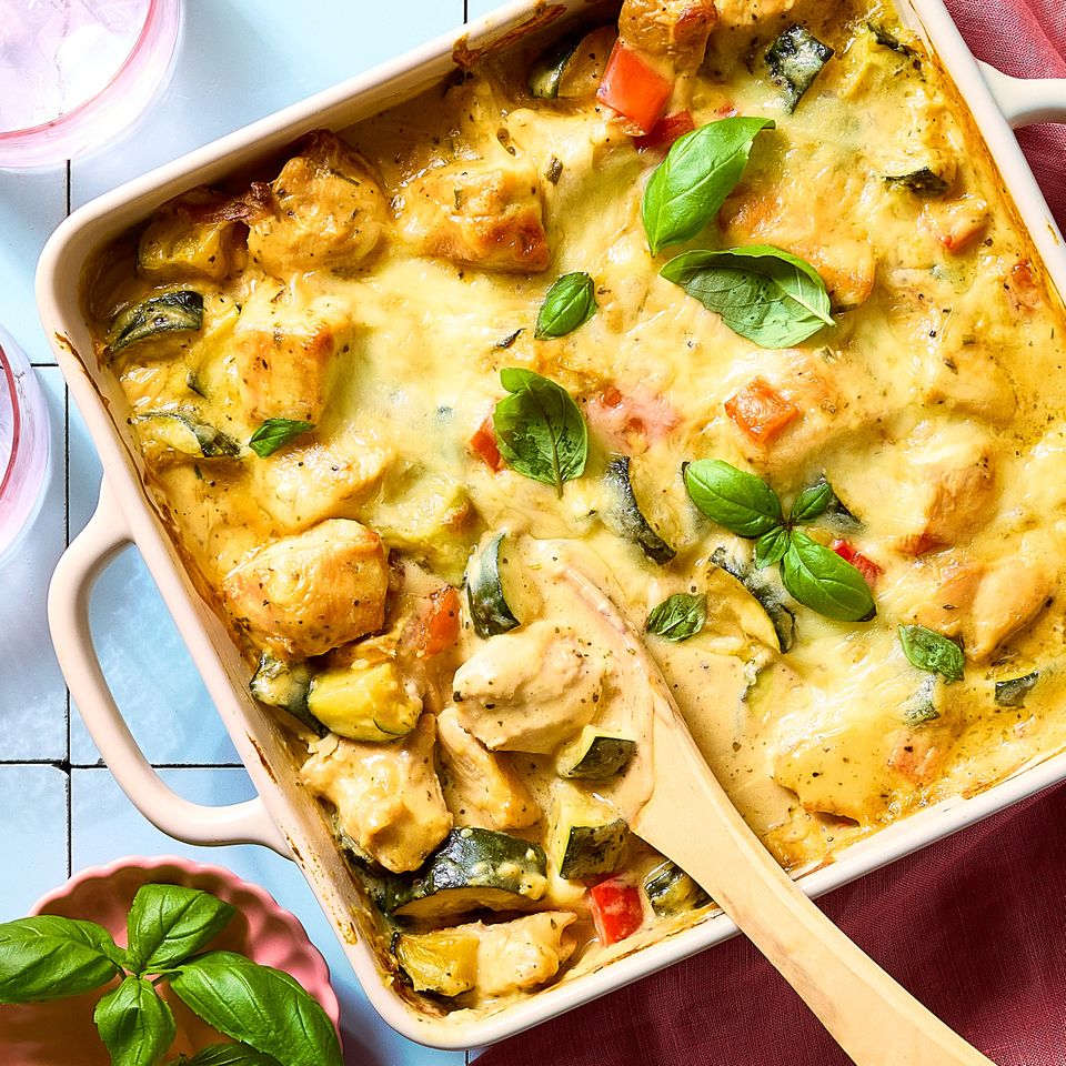 an image of the Chicken & Zucchini Casserole