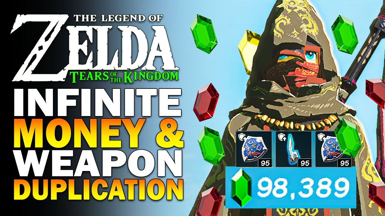 Zelda: Tears of the Kingdom – Infinite Money and Weapon Duplication Glitch