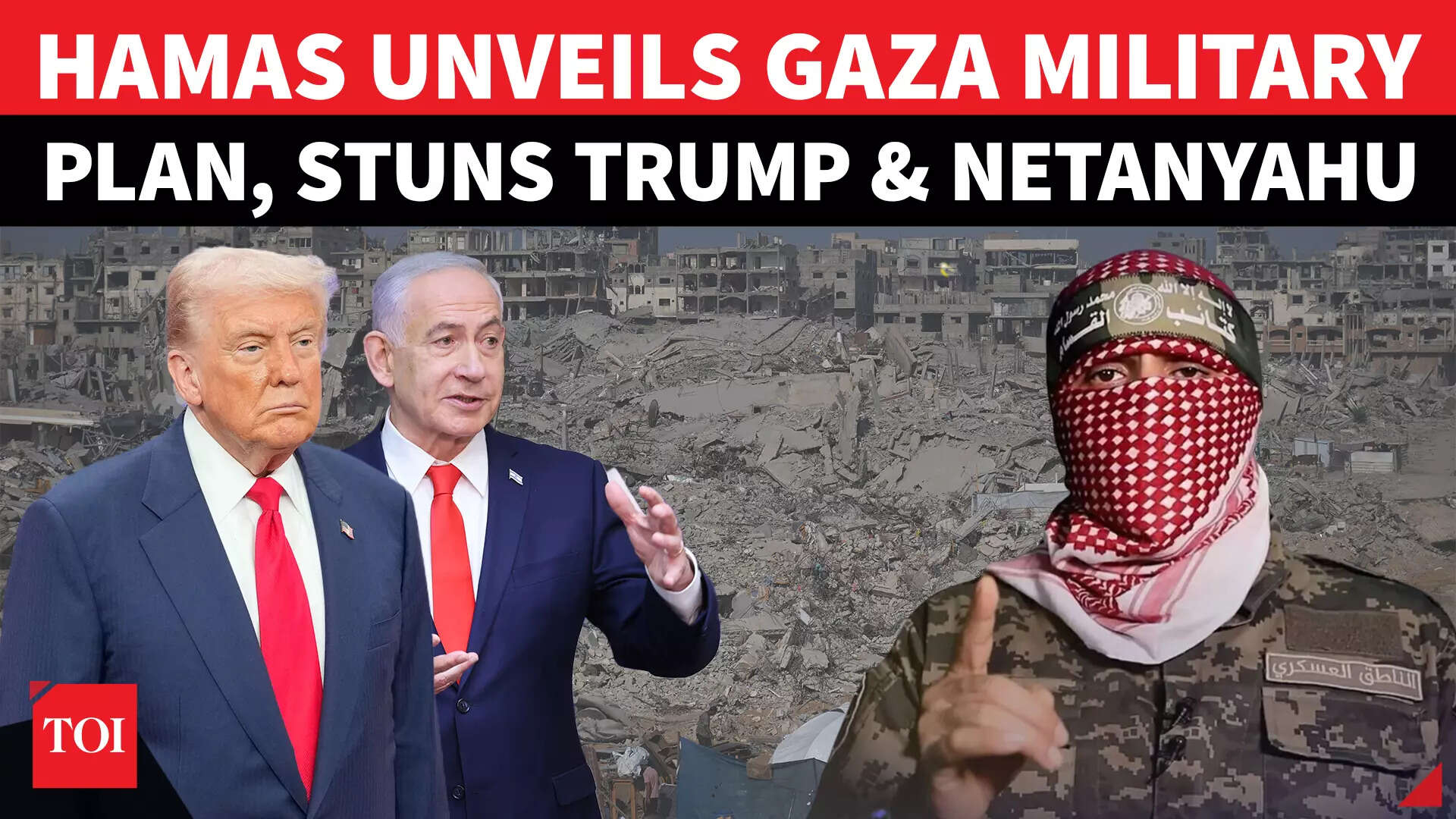 Hamas Unveils New Gaza Plan, Backs UN Troops & Arab Role For Ceasefire ...