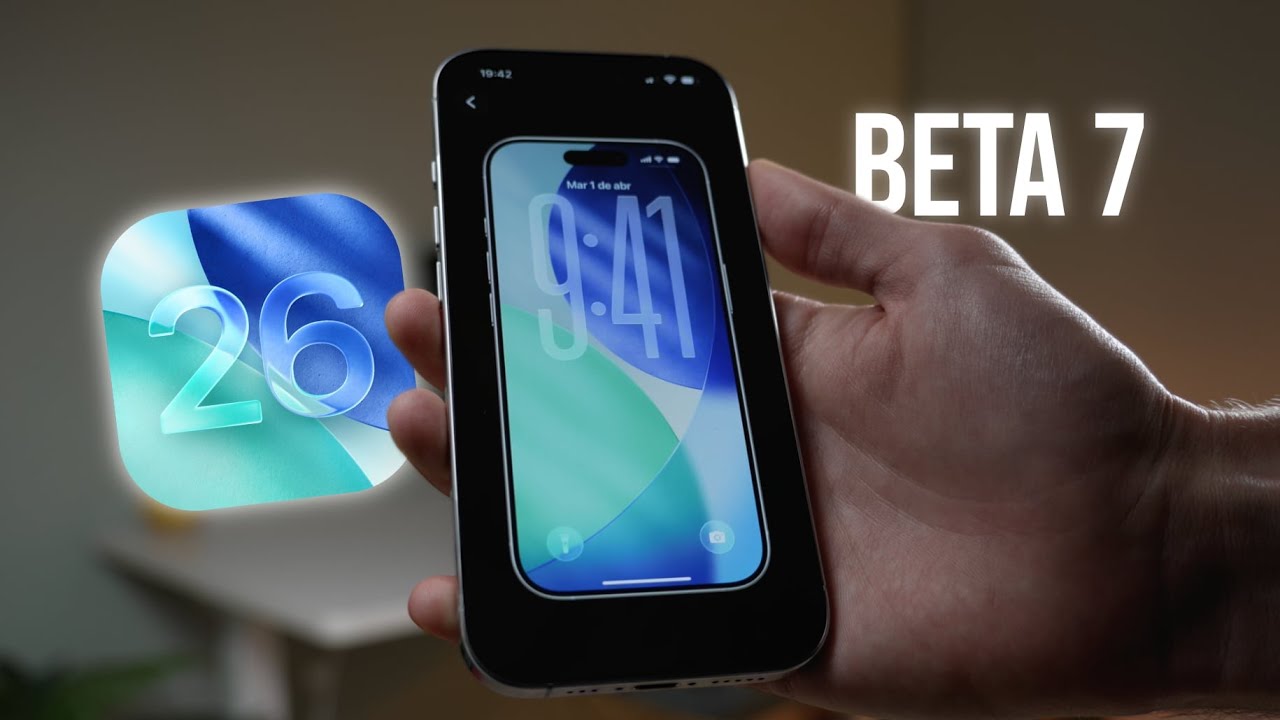 Ya disponible la beta 7 (y beta 4 pública) de iOS 26. Estas son sus ...