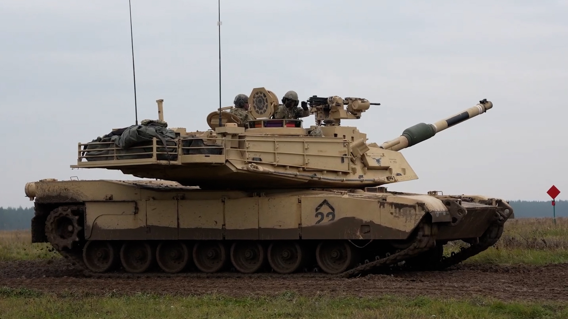 Gezamenlijke tanktraining van Amerikaanse en NAVO-militairen
