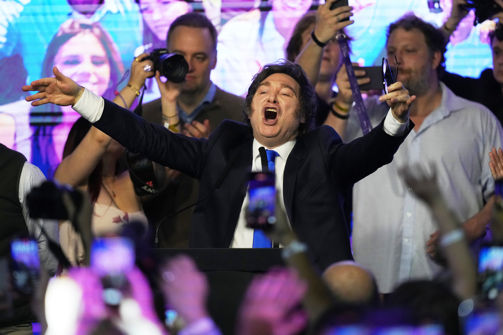 Milei triumphs in Argentine midterm elections closely watched by Washington