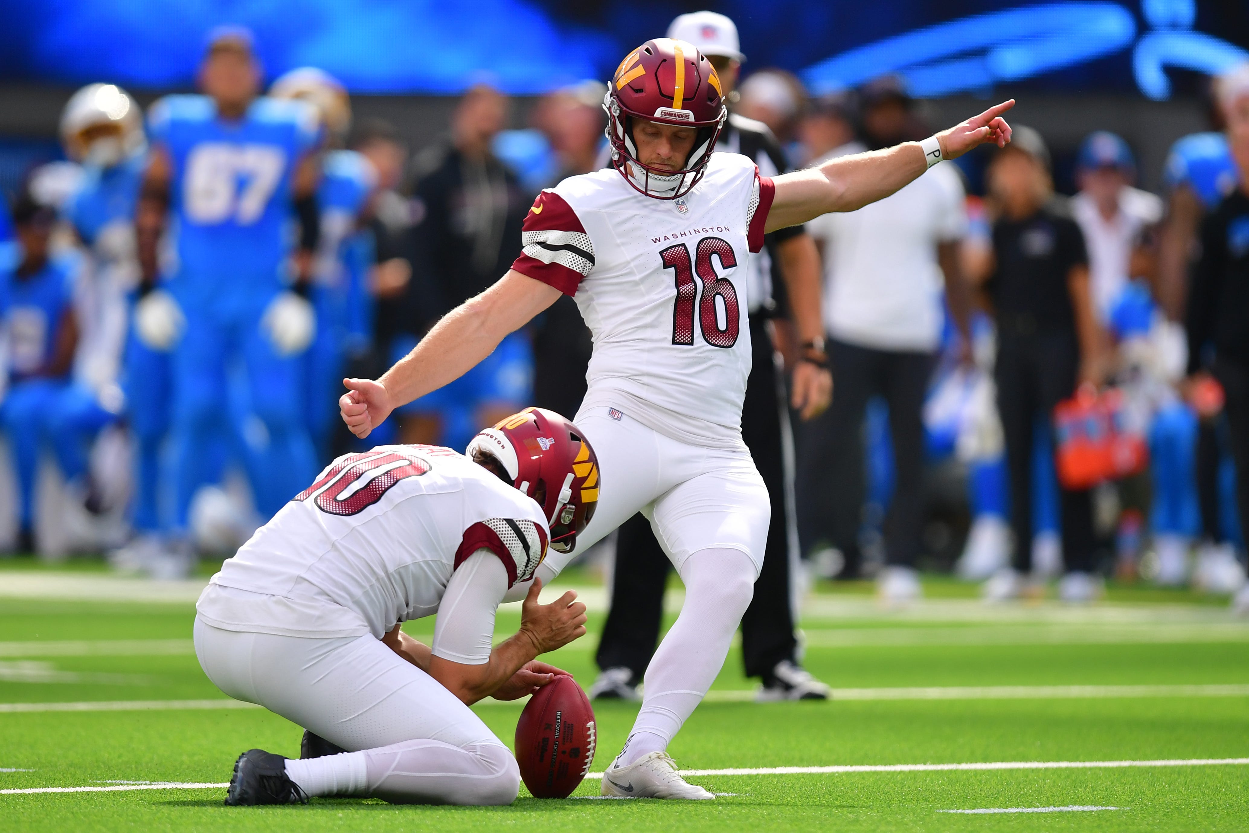 Commanders rule out Matt Gay, sign kicker ahead of Monday night ...