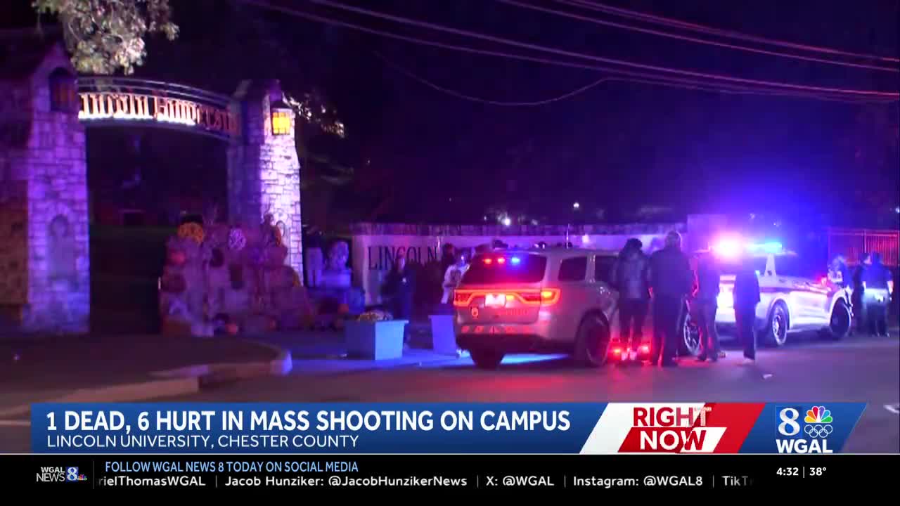 Suspect in custody after Lincoln University shooting leaves 1 dead, 6 ...