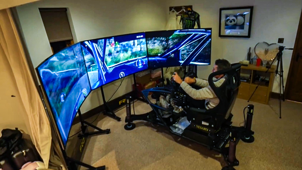 Racing Simulator vs Real Driving