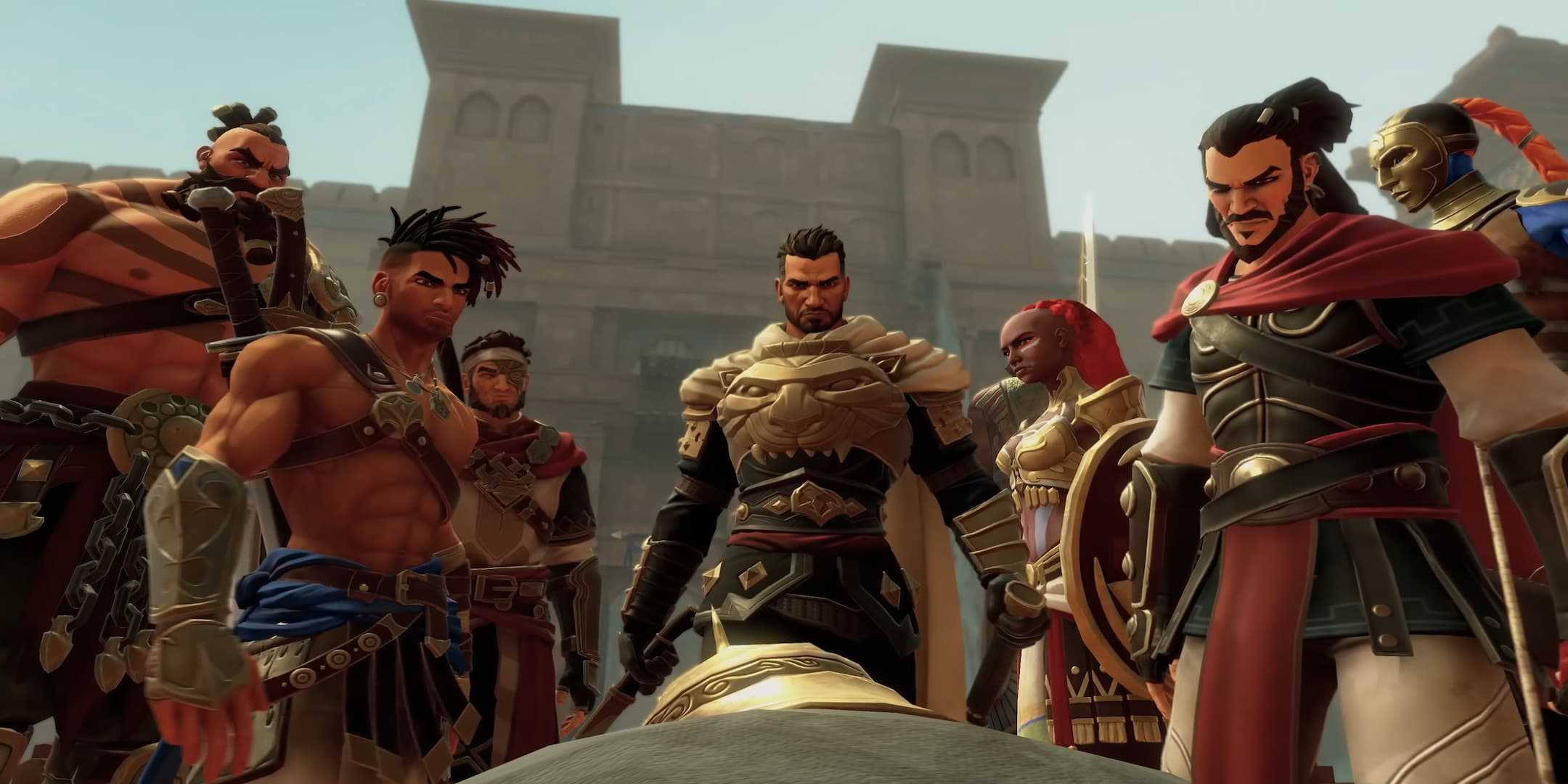 Prince of Persia allies looking at enemy