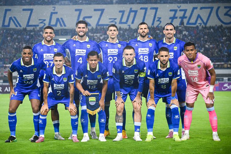 Susunan Pemain Persib vs Bangkok United: Jung Duduk di Bangku Cadangan, Teja Kembali ke Starting XI