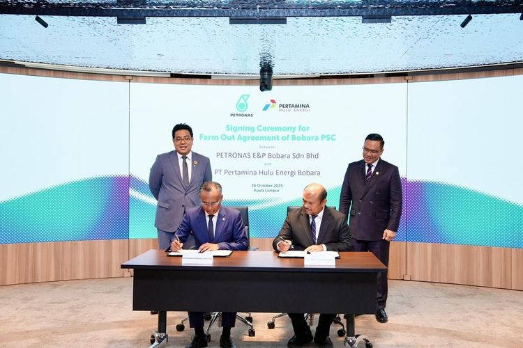 Pertamina Hulu Energi dan Petronas Sepakat FOA Blok Bobara di KTT ASEAN 2025