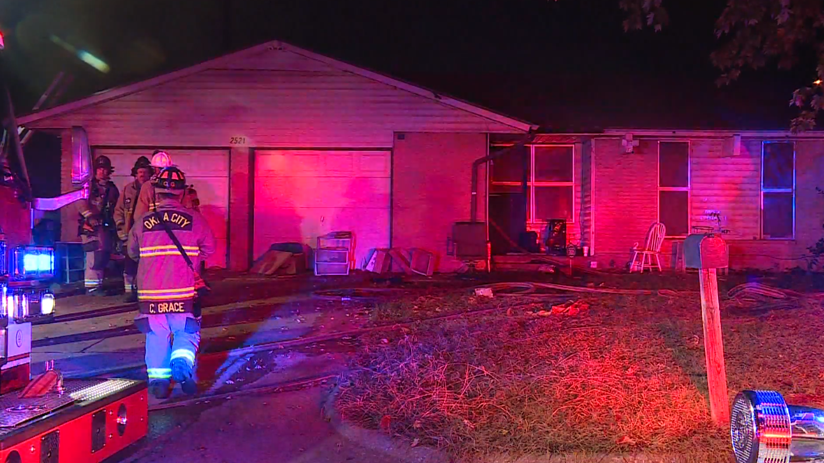 Crews respond after passerby reports house fire in southeast Oklahoma City