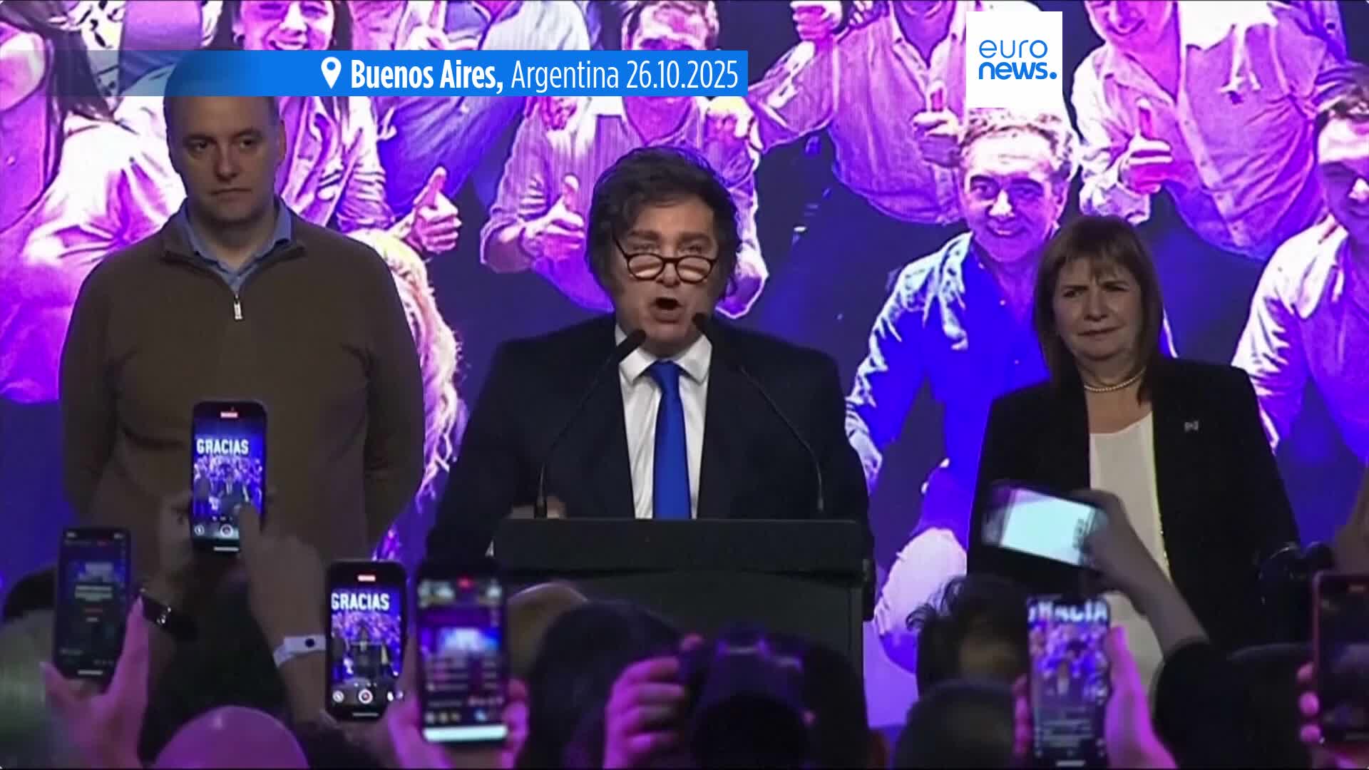 Milei gana en las legislativas con más del 40% de los votos con un ...