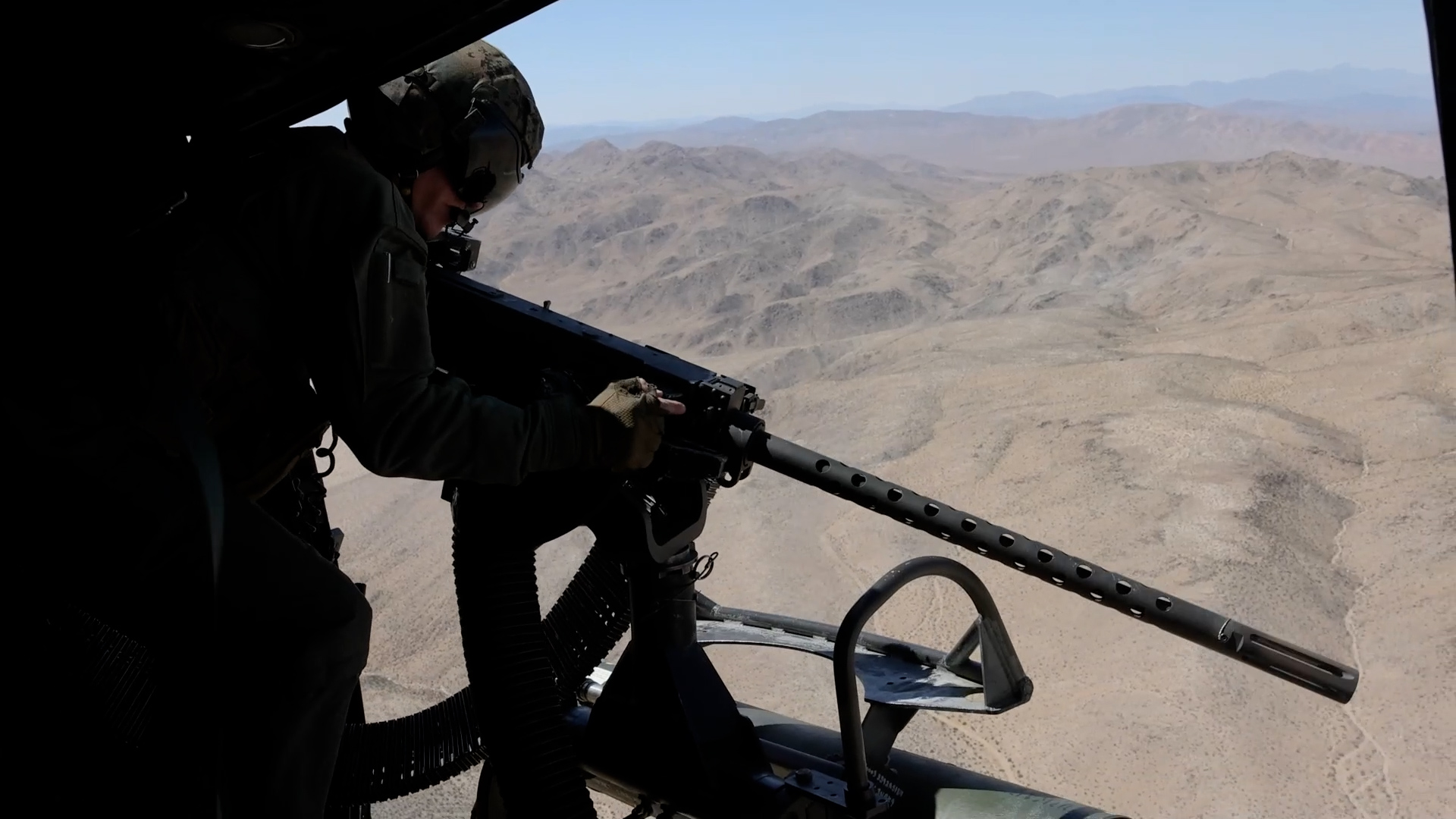 Live Firing Exercise on Heavy Attack Helicopter