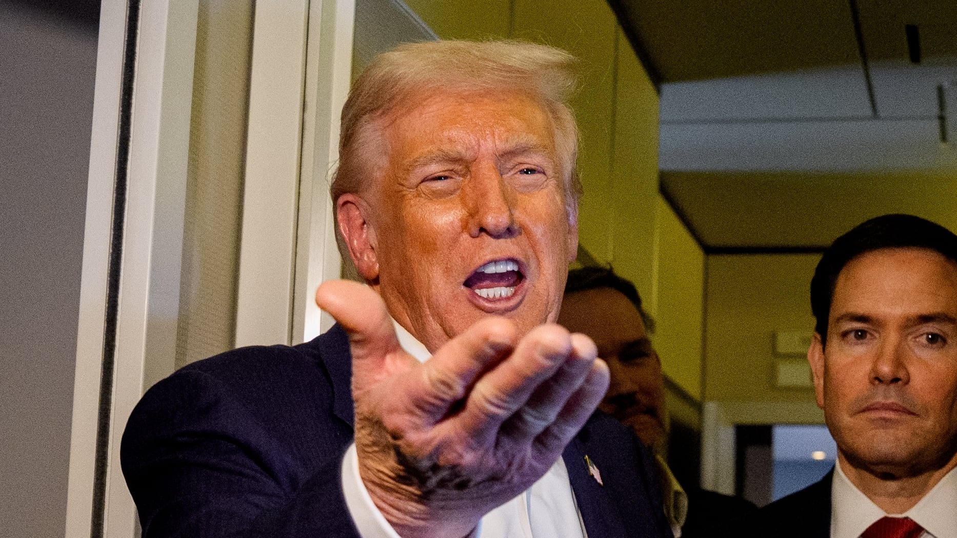 Trump, 79, Lets Slip He Underwent an MRI Scan During Walter Reed Visit