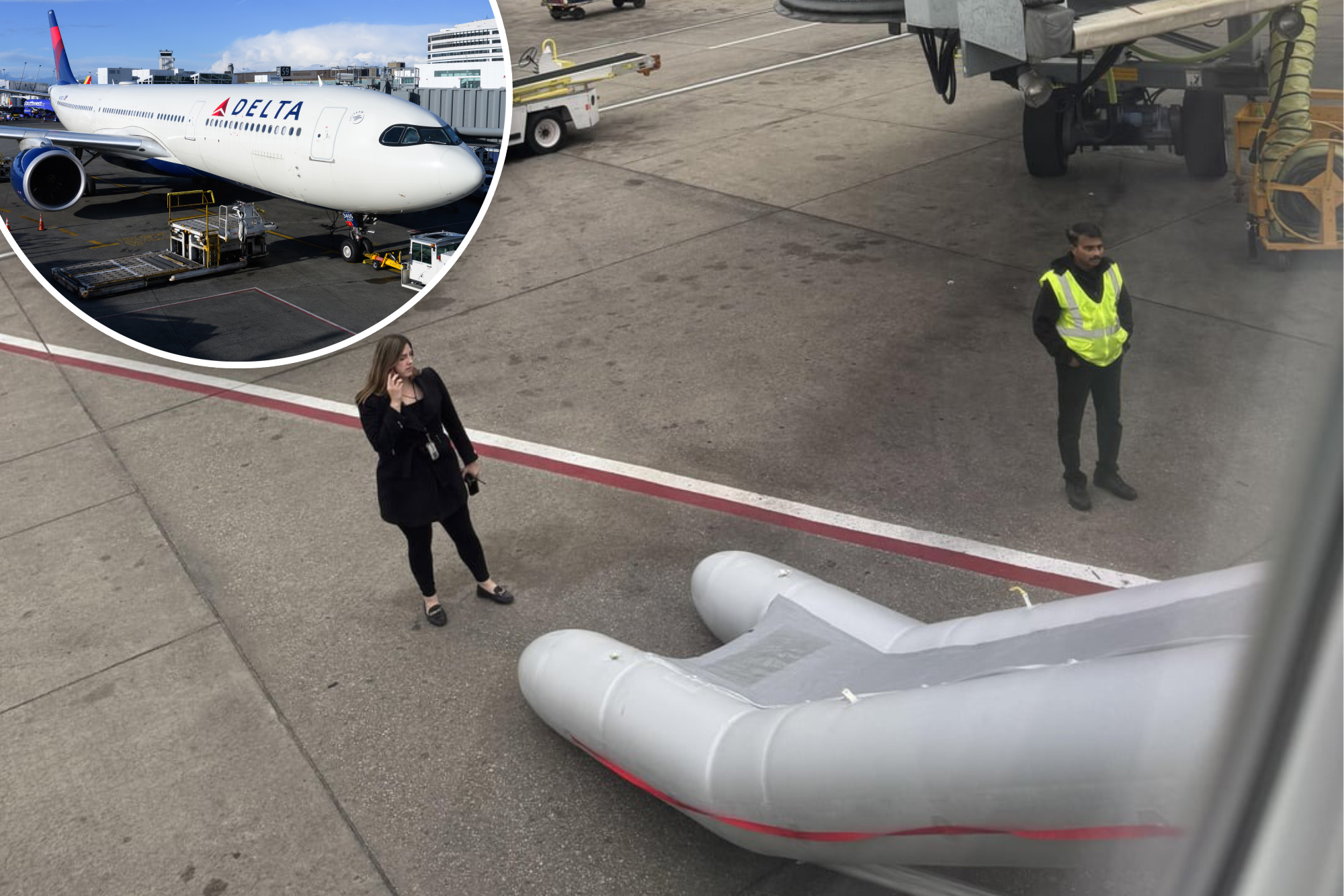 Delta flight attendant pops emergency evacuation slide in $100K error