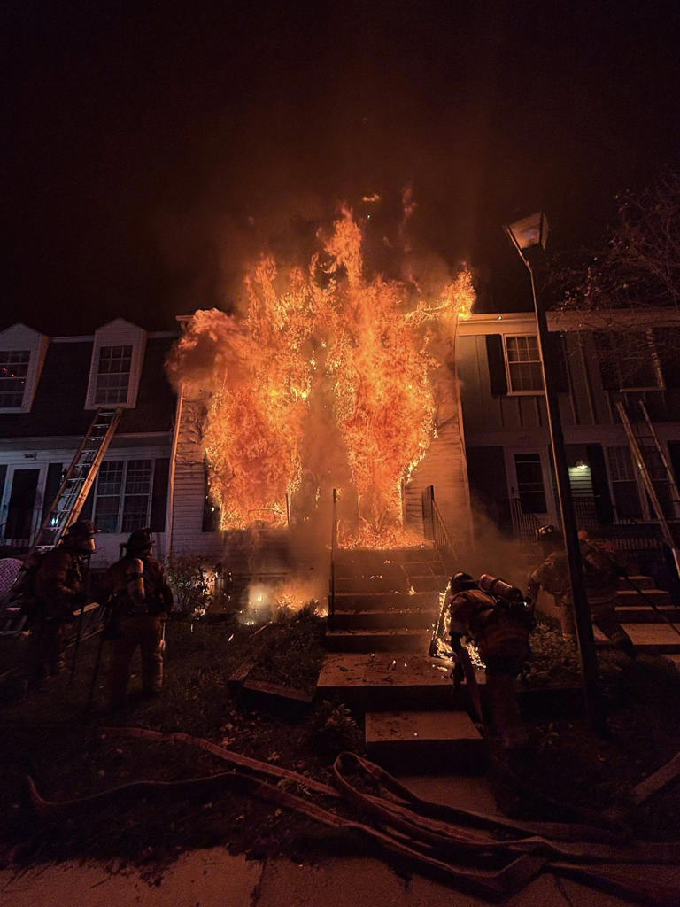 ‘They lost it all’: Fire rips through town house in Frederick County ...