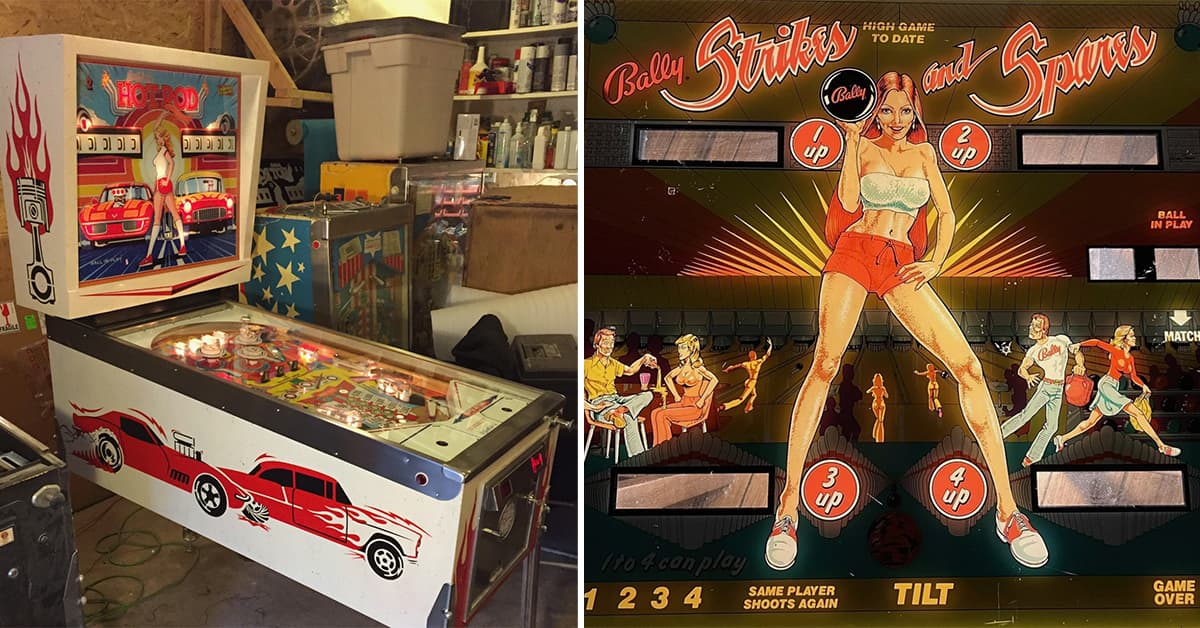 Classic Pinball Machines With a Lot Going On