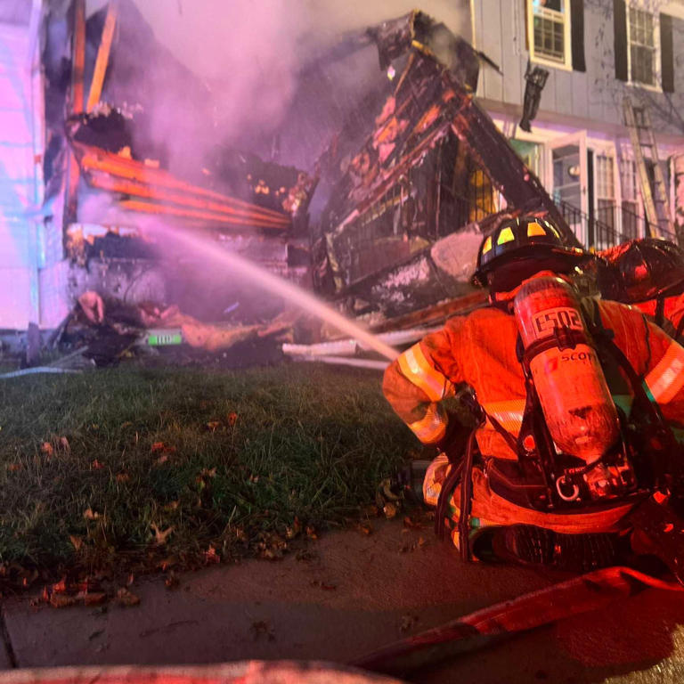 Maryland Townhome Collapses In Fierce Overnight Fire, Nine Displaced ...