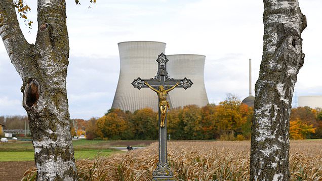 Nuclear Plant Towers Collapse During Demolition