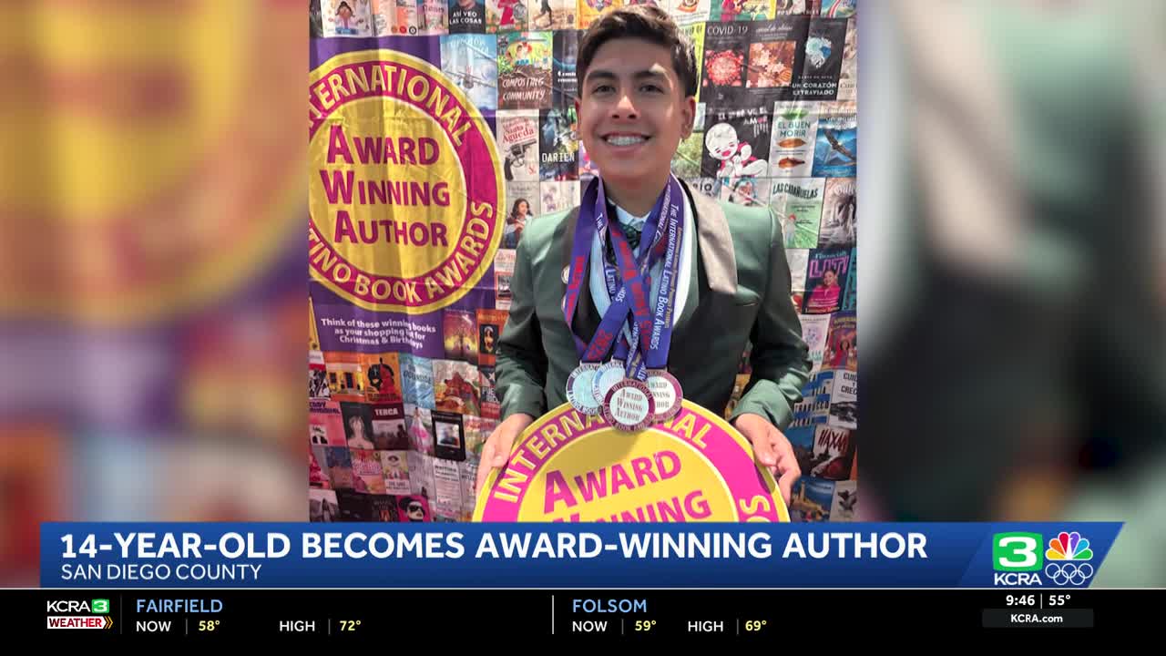 West Sacramento teen wins 4 international book awards