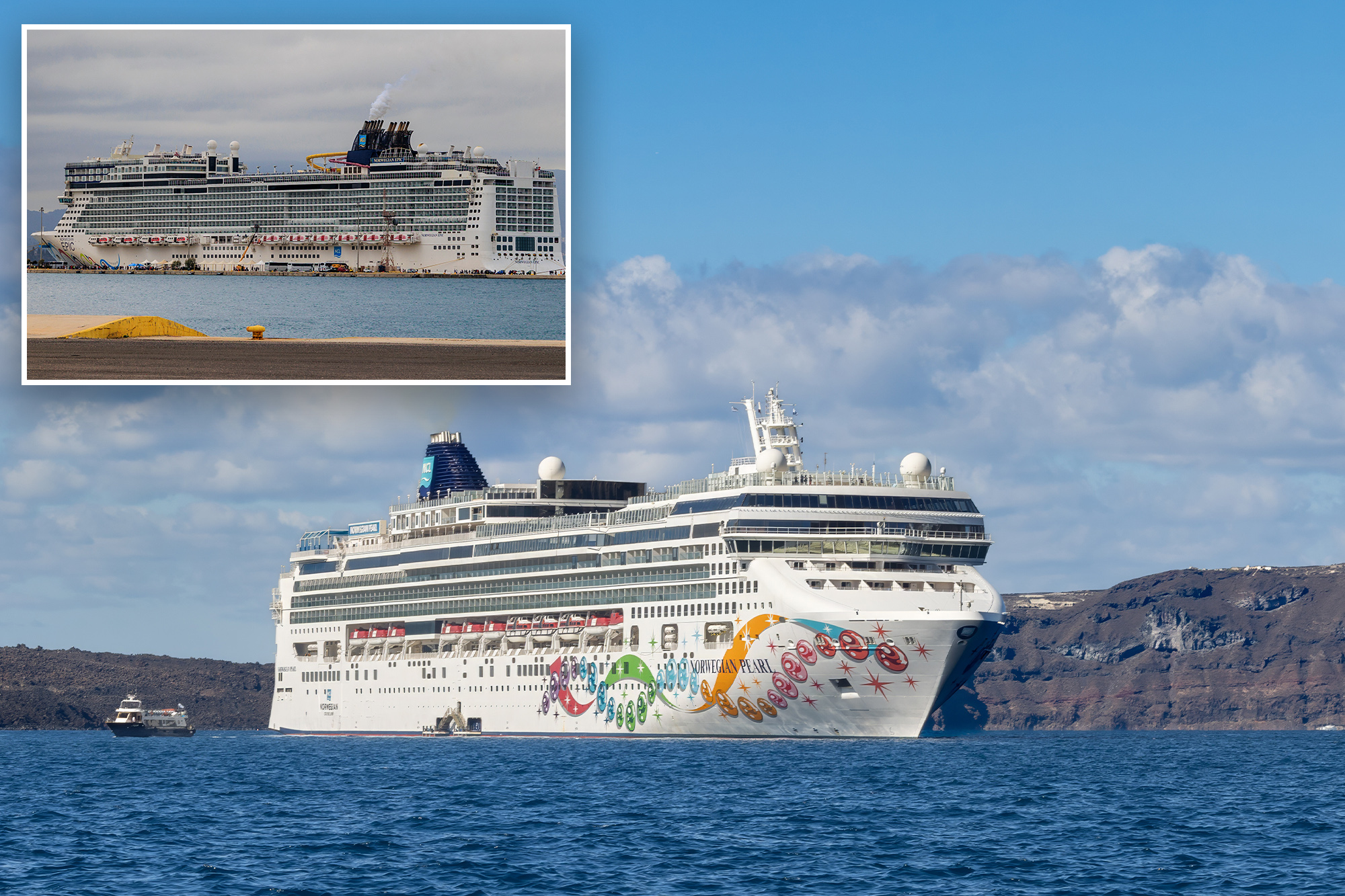 Norwegian Cruise ship veers off course to rescue 63 migrants along ...