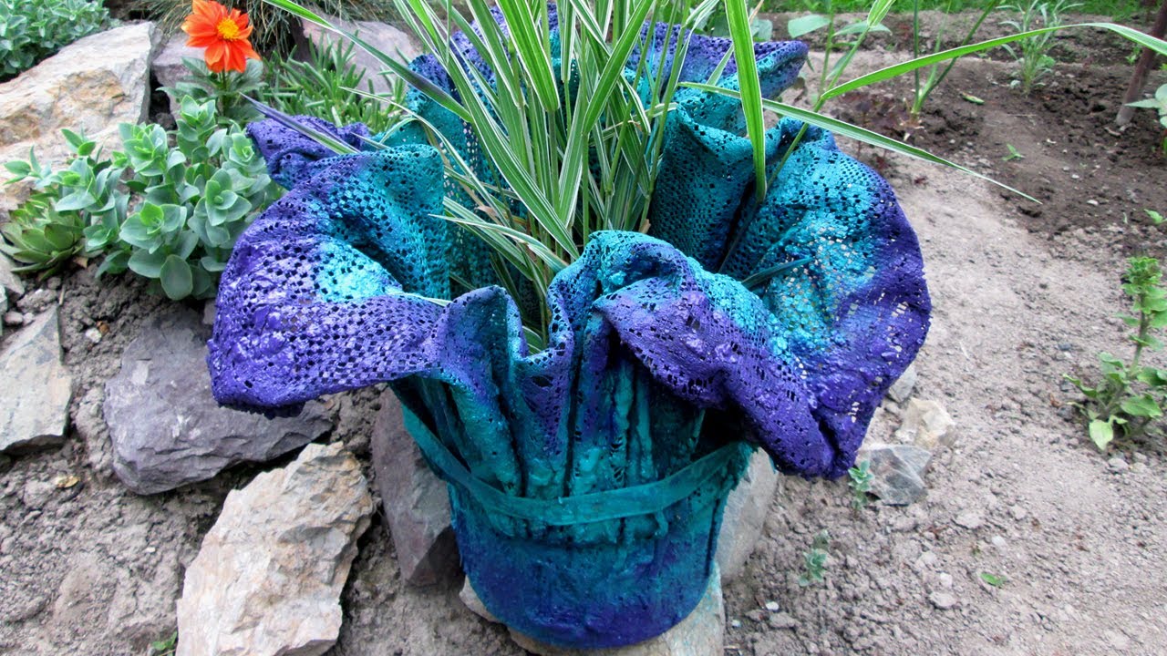 Garden Planter Shaped Like a Flower