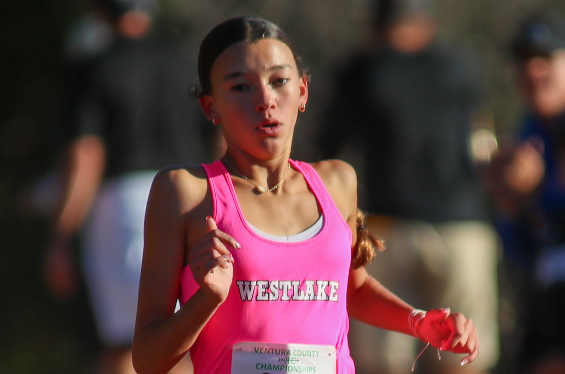 Westlake's Sabina Cruz sets freshman record at Mt. SAC Invitational