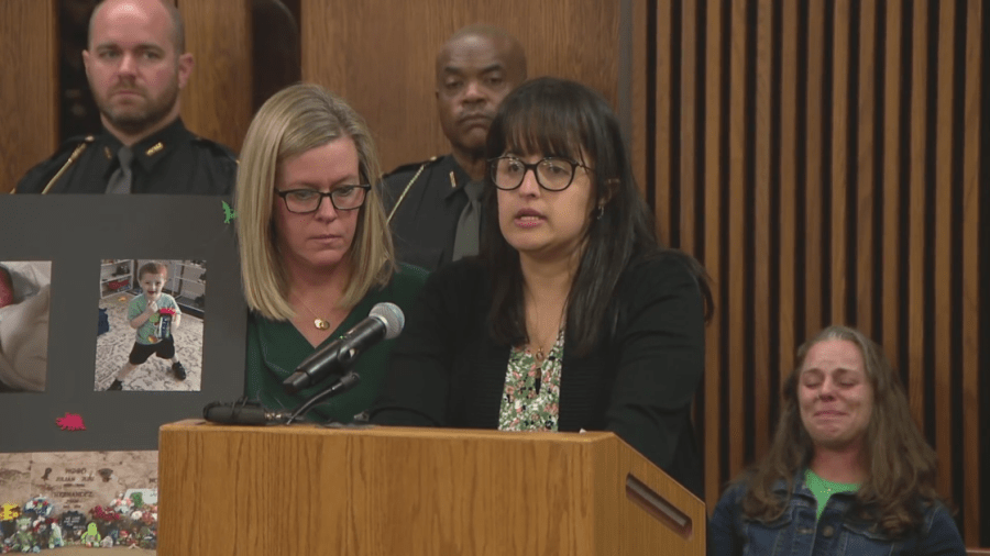 LIVE: Woman accused of killing toddler sentenced