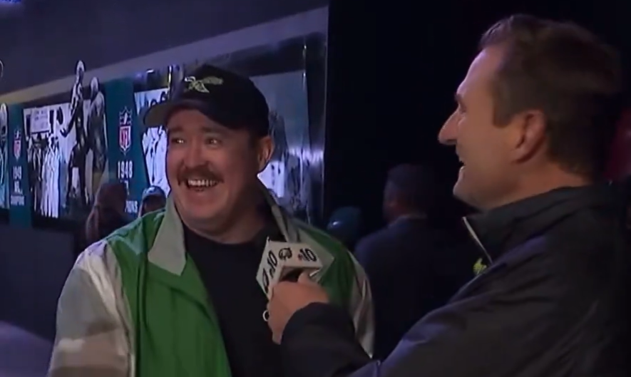 Shane Gillis crashes NFL interview