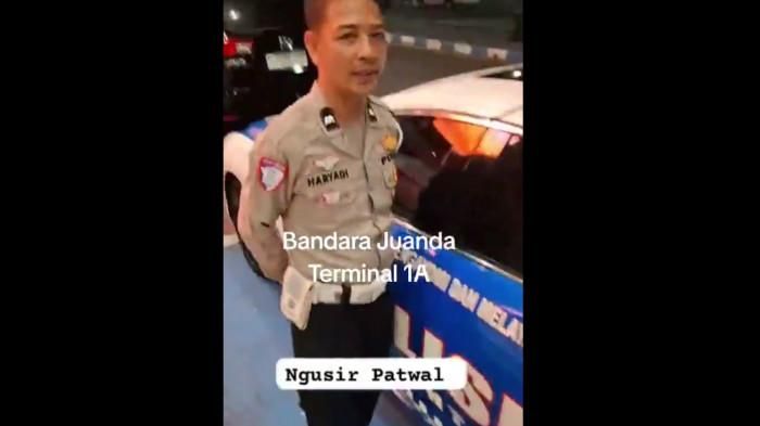 Polisi Patwal Disemprot Warga Usai Parkir di Tempat Tak Semestinya ...