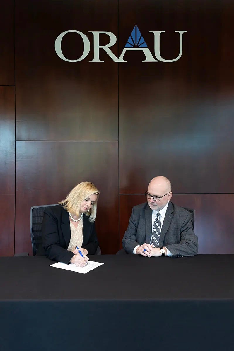 ORAU and AMSEF formalize partnership to advance 'Manhattan Project 2.0'