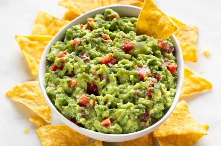 receta guacamole original