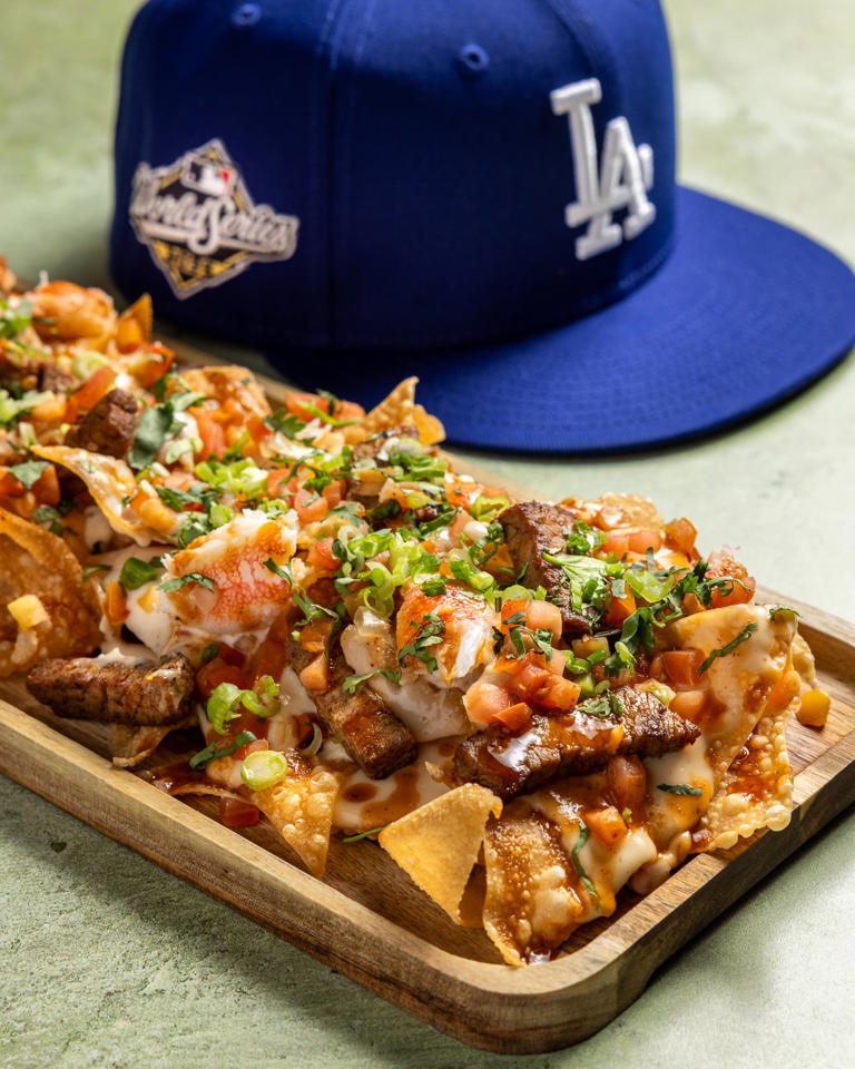 Dodger Stadium #39 s Special World Series Menu: Lobster Nachos Massive