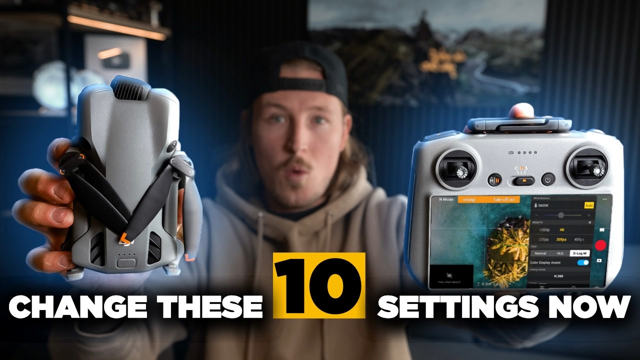 DJI Mini 5 Pro - Best settings and beginner setup guide